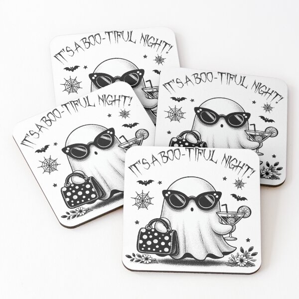 Item preview, It's a Boo-tiful Night! Halloween Ghost Gift designed and sold by SSustainable.