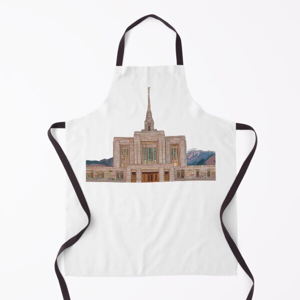 Item preview, Ogden Utah Temple (with mountains) designed and sold by HannahJaynVanderwerff.