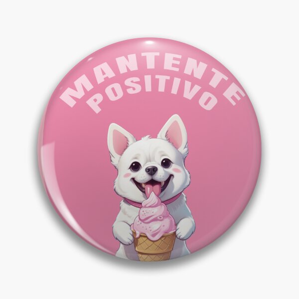 Item preview, cute doggo ice cream lovers stay positive. designed and sold by La Loca.