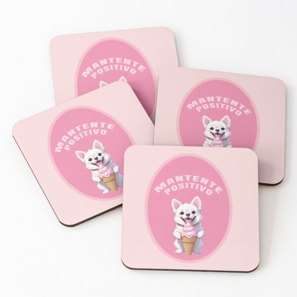 Item preview, cute doggo ice cream lovers stay positive. designed and sold by La Loca.