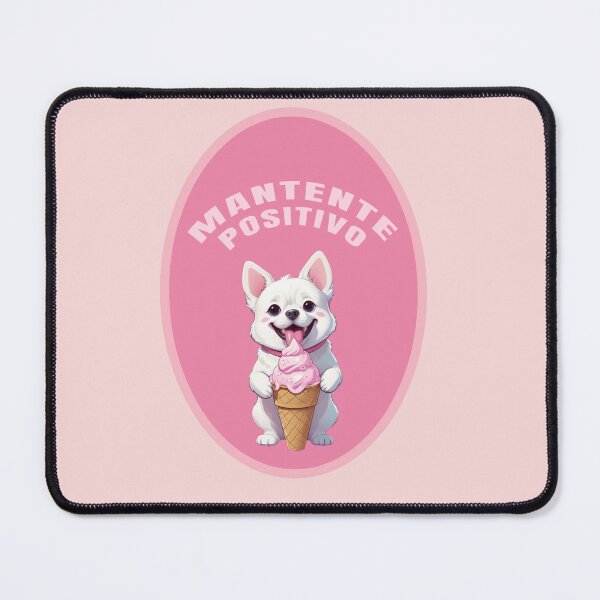 Item preview, cute doggo ice cream lovers stay positive. designed and sold by La Loca.