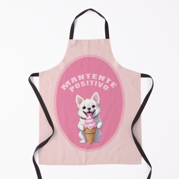 Item preview, cute doggo ice cream lovers stay positive. designed and sold by La Loca.