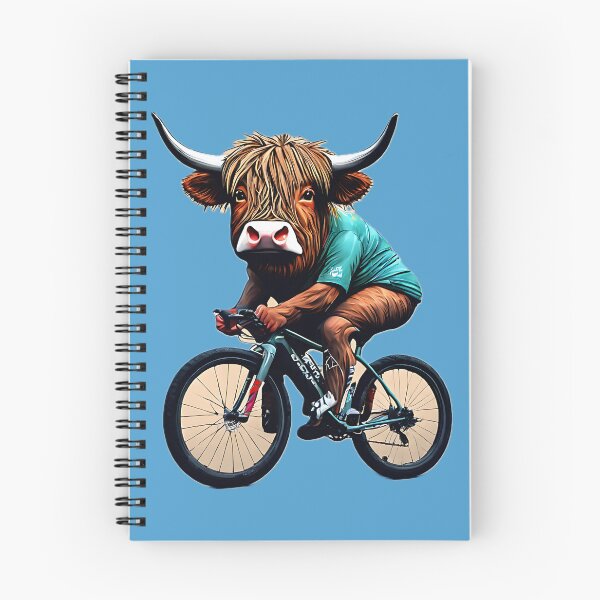 Artikelvorschau, Die radfahrende Kuh entworfen und verkauft von Zenvo.