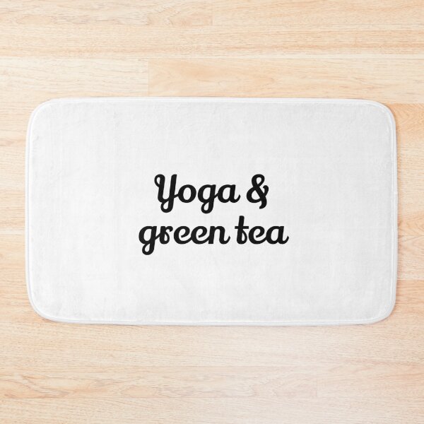 Item preview, Yoga and Green Tea designed and sold by Inspirationmotivation.