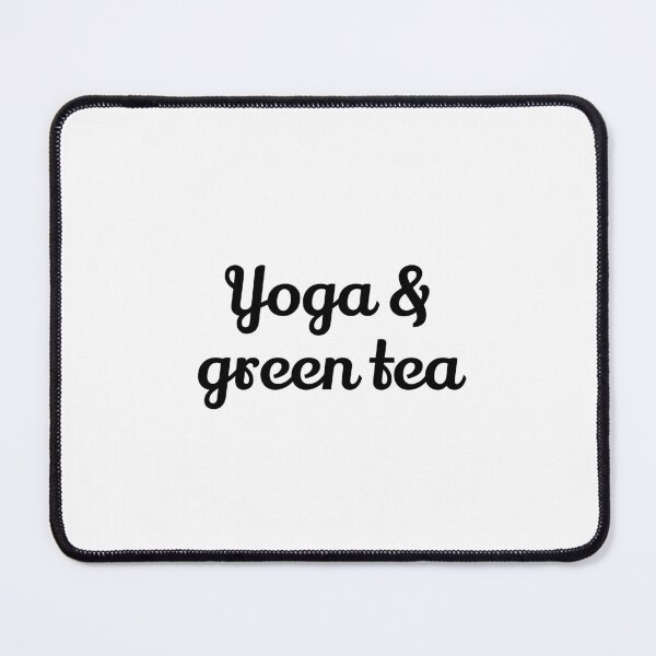 Item preview, Yoga and Green Tea designed and sold by Inspirationmotivation.