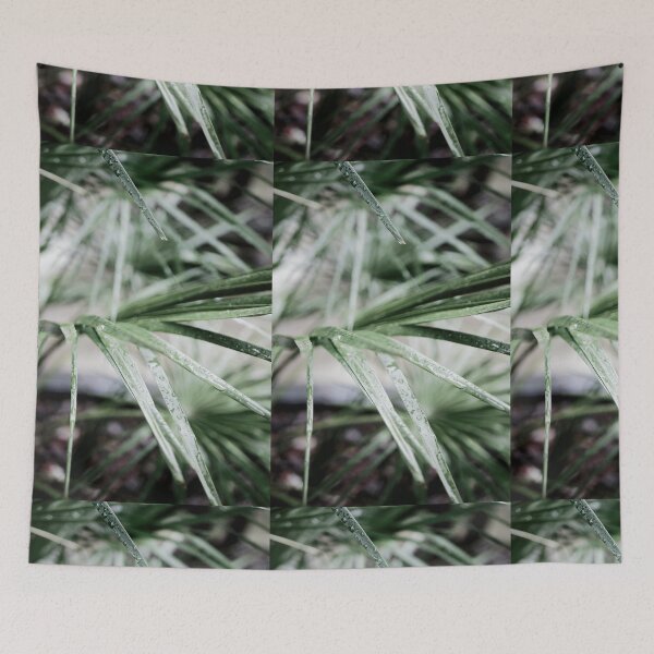 Item preview, water drops on blades of grass designed and sold by rrroza.