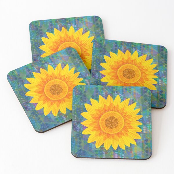 Item preview, Sunflower in Summer - textured illustration by Cecca Designs designed and sold by Cecca-Designs.
