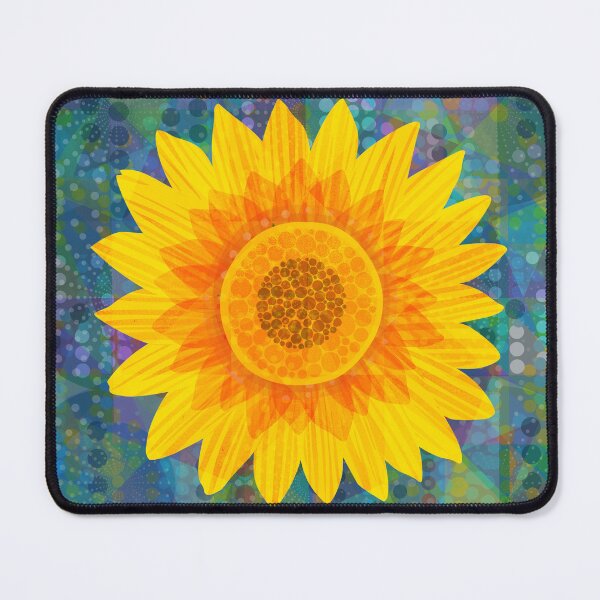 Item preview, Sunflower in Summer - textured illustration by Cecca Designs designed and sold by Cecca-Designs.