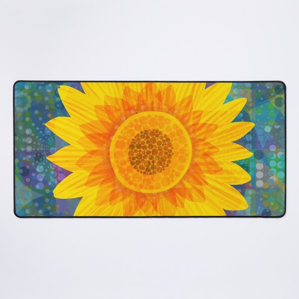 Item preview, Sunflower in Summer - textured illustration by Cecca Designs designed and sold by Cecca-Designs.