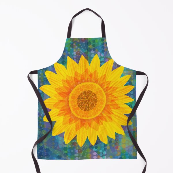 Item preview, Sunflower in Summer - textured illustration by Cecca Designs designed and sold by Cecca-Designs.