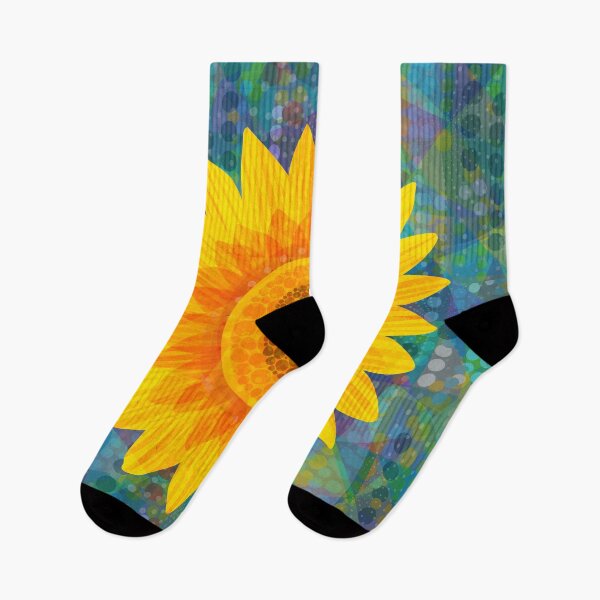 Item preview, Sunflower in Summer - textured illustration by Cecca Designs designed and sold by Cecca-Designs.