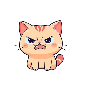 Artwork thumbnail, Angry Kitten by Rabanico