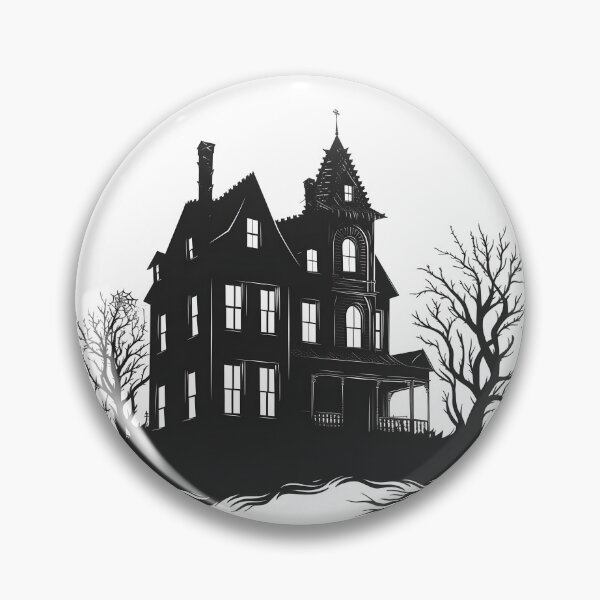 Item preview, Dark Haunted House with Dead Trees (Ver.2) designed and sold by CheonjaeDesigns.