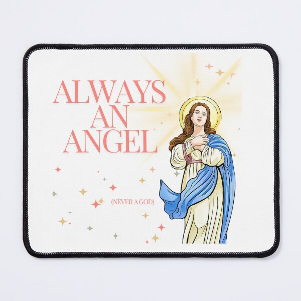 Item preview, Always an Angel Never a God designed and sold by Silly Goose Emporium.