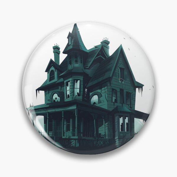 Item preview, Creepy Abandoned House designed and sold by CheonjaeDesigns.
