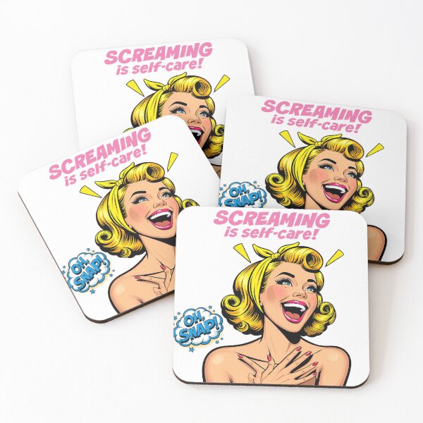 Item preview, Screaming Is Self-Care! - Office/Women's Humor designed and sold by SSustainable.