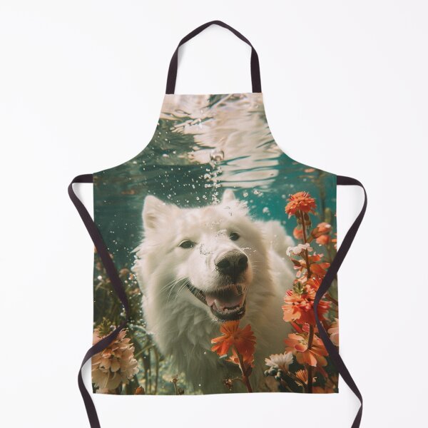 Item preview, underwater summer dog serenity designed and sold by YayaPrintable.
