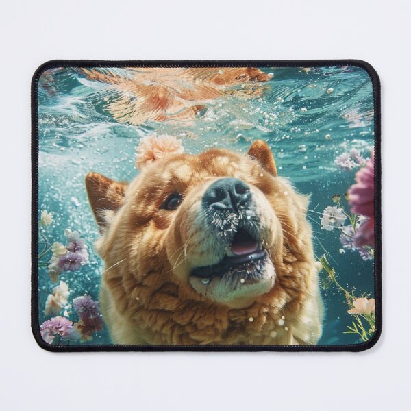 Item preview, underwater summer dog serenity designed and sold by YayaPrintable.