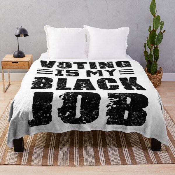 Item preview, Voting Is My Black Job Apparel designed and sold by tigger shop.