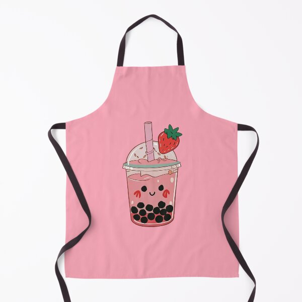 Item preview, Cute Strawberry Bubble Tea Kawaii designed and sold by canvadreamer444.