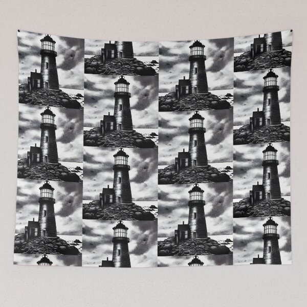 Item preview, Macabre Lighthouse designed and sold by mrbovat.