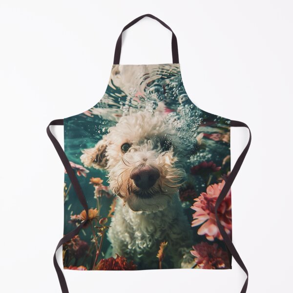 Item preview, underwater summer dog serenity designed and sold by YayaPrintable.