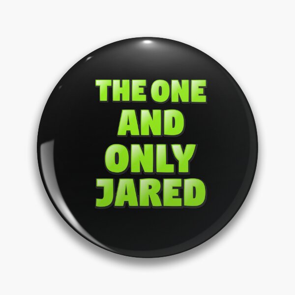 Item preview, The One and Only Jared Name Personalized designed and sold by CosmicPlaytime.