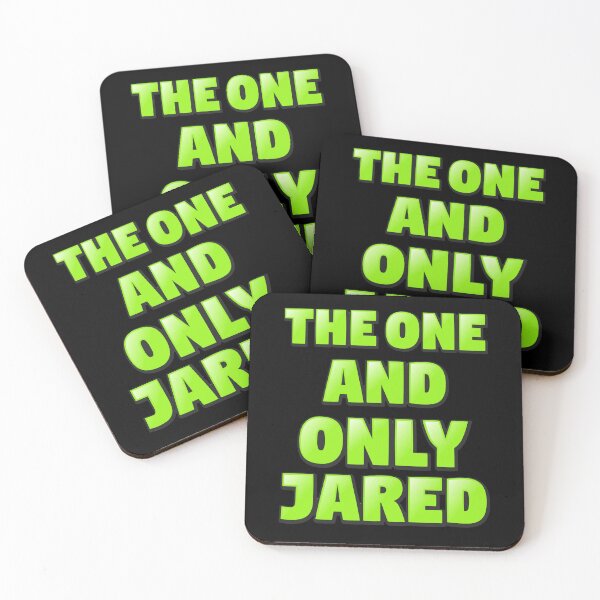 Item preview, The One and Only Jared Name Personalized designed and sold by CosmicPlaytime.