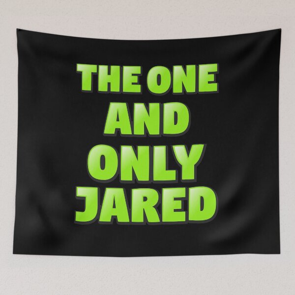Item preview, The One and Only Jared Name Personalized designed and sold by CosmicPlaytime.