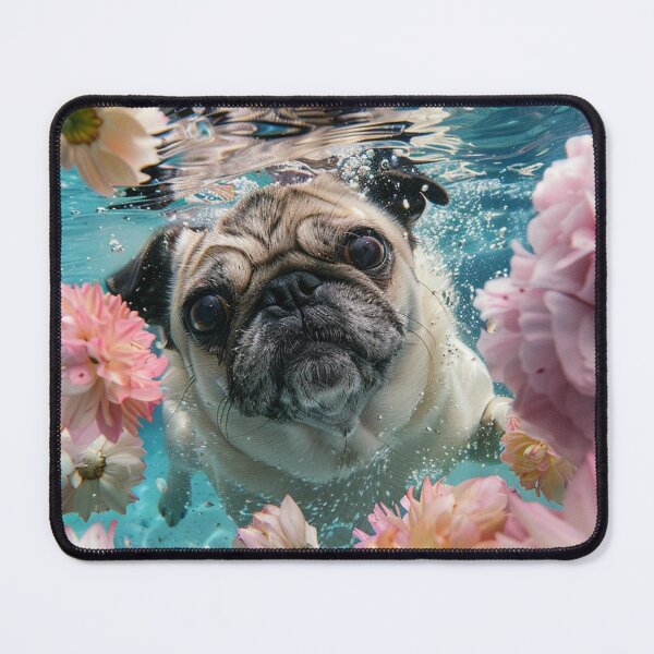 Item preview, underwater summer dog serenity designed and sold by YayaPrintable.
