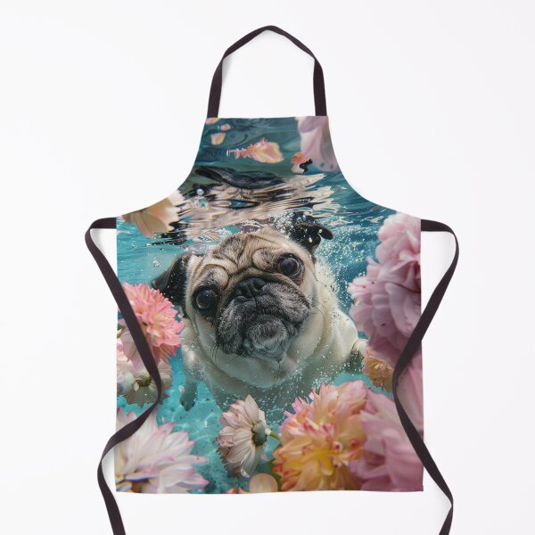 Item preview, underwater summer dog serenity designed and sold by YayaPrintable.