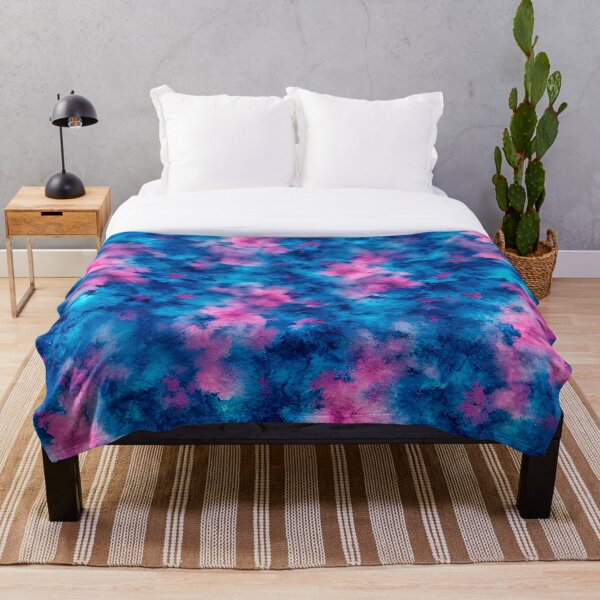 Item preview, Blue And Pink Pattern designed and sold by LumDesignArt.