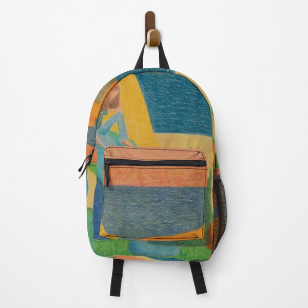 Item preview, Self-absorbed at the Beach - colour pencil drawing  designed and sold by HoneyRenard.