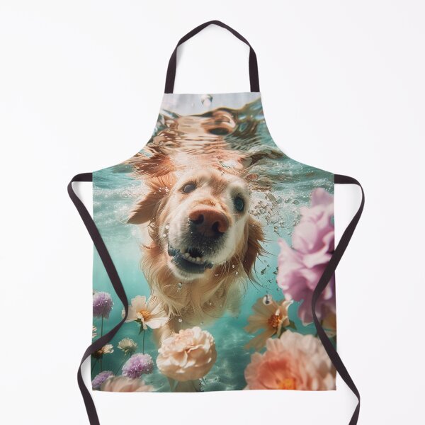 Item preview, underwater summer dog serenity designed and sold by YayaPrintable.
