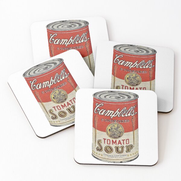 Artikelvorschau, Halbtonkunst von Campbell's Tomatensuppendose entworfen und verkauft von PIXEL POP DESIGNS - Beyond the Norm!.