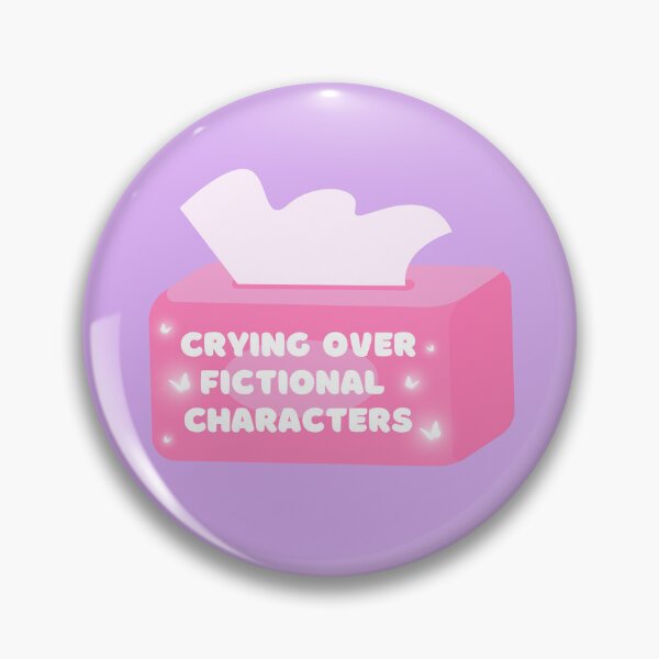 Item preview, Crying Over Fictional Characters: Book Lover  designed and sold by HELL0WBELLO.