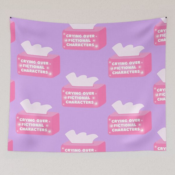Item preview, Crying Over Fictional Characters: Book Lover  designed and sold by HELL0WBELLO.