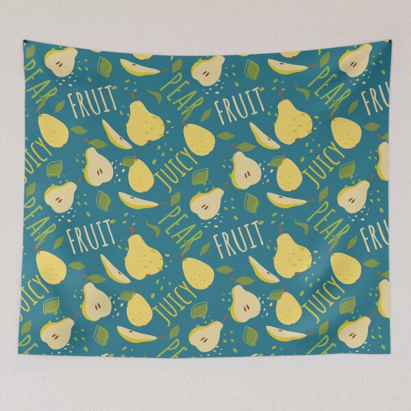 Item preview, Juicy fruit delicious pear pattern designed and sold by Deepness2023.