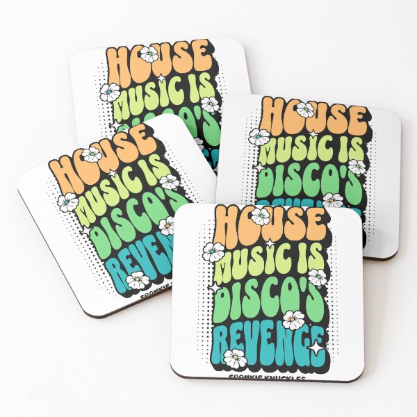 Item preview, HOUSE MUSIC  - Disco's Revenge 4 (black/orange/lime) designed and sold by Discothreadz.