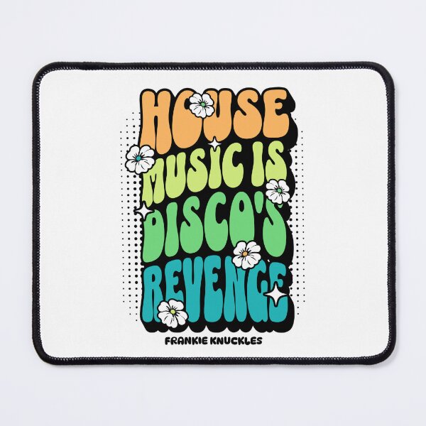 Item preview, HOUSE MUSIC - Disco's Revenge 4 (black/orange/lime) designed and sold by Discothreadz.
