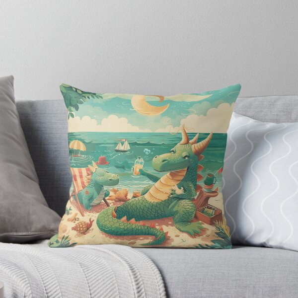 Aperçu de l'œuvre Les vacances du dragon créée et vendue par DabrowskiDesign.
