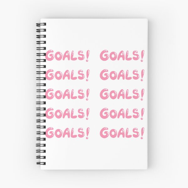 Item preview, goals ! | easy notebook stickers pack of 10 designed and sold by gammye.