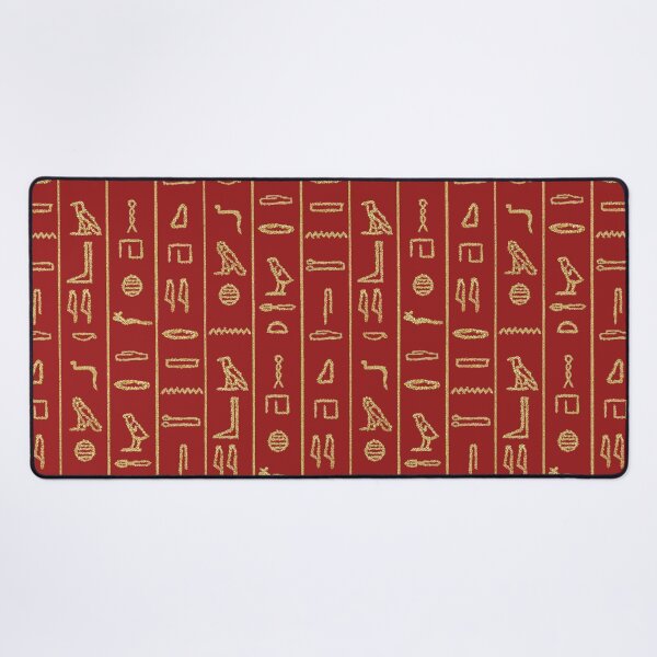 Item preview, Red & Gold Egyptian Hieroglyphs designed and sold by LisaMPierce1990.
