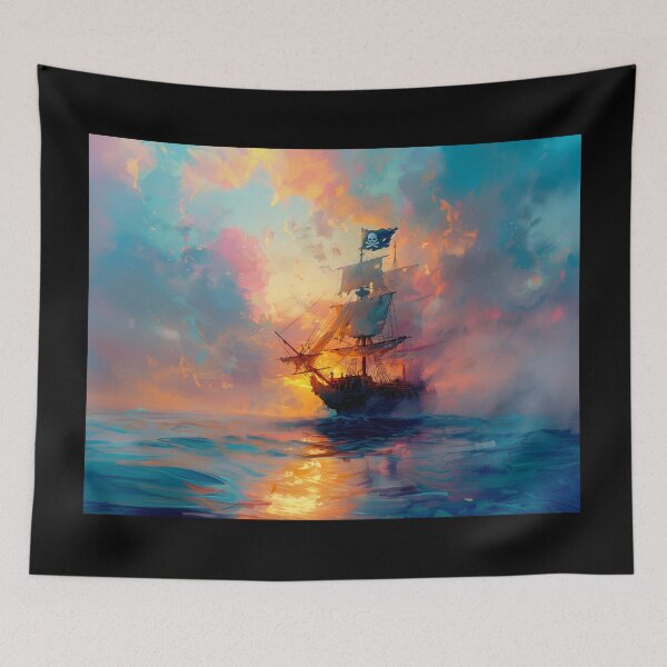 Item preview, Sunrise Piracy designed and sold by SurrealismByKia.
