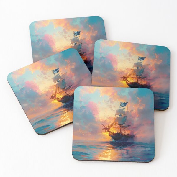 Item preview, Sunrise Piracy designed and sold by SurrealismByKia.