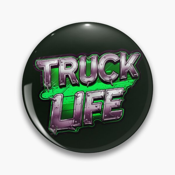 Item preview, Truck Driver Life Trucking Logo designed and sold by TheArtOfPat.