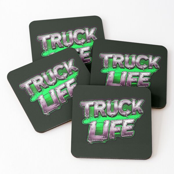 Item preview, Truck Driver Life Trucking Logo designed and sold by TheArtOfPat.