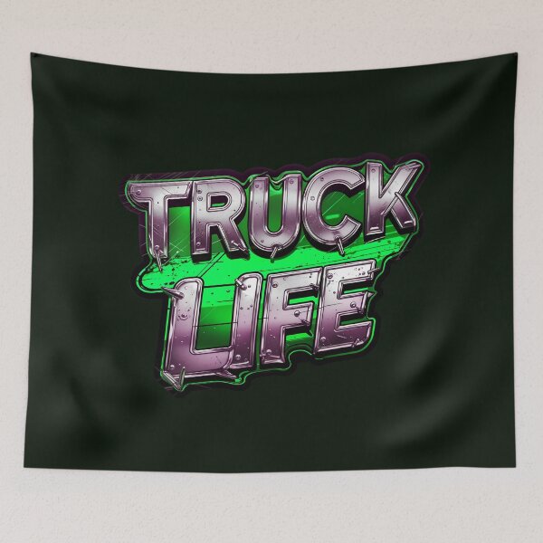 Item preview, Truck Driver Life Trucking Logo designed and sold by TheArtOfPat.