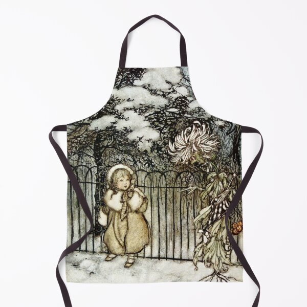 Item preview, Mamie and the Chrysanthemum - Arthur Rackham for Peter Pan designed and sold by forgottenbeauty.