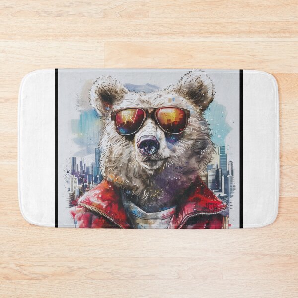Item preview, Cool Bear Grazer in Sunglasses! Funny Gifts For Lovers Bear  designed and sold by TheDarkStone.